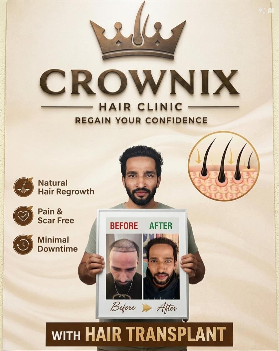 Crownix patient treatment photograph